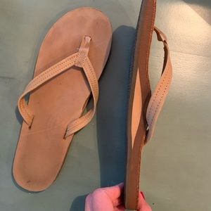 Rainbow Sandals- NEW size medium